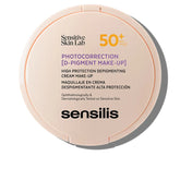 SENSILIS-CREME DE MAQUIAGEM PHOTOCORRECTION D PIGMENT SPF50 03 10 gr.-DrShampoo - Perfumaria e Cosmética